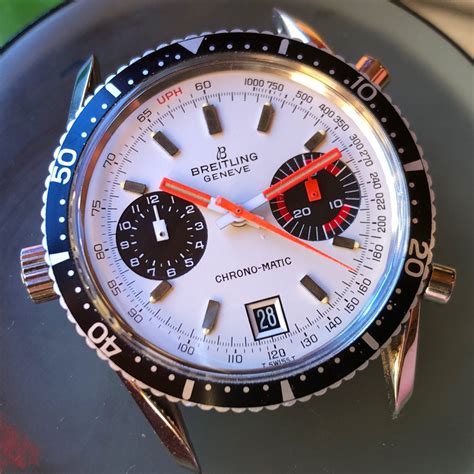 breitling lünette abgerieben|breitling chrono matic review.